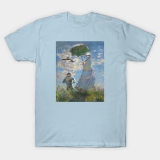 Alien with a parasolar T-Shirt